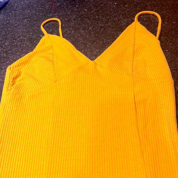 Forever 21 Yellow Tank Dress S Oh! So Cute - Picture 3 of 6